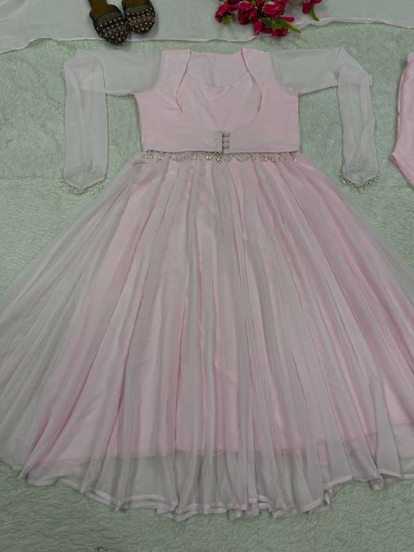 NF 1281 DESIGNER MAXI ANARKALI SUIT INDO WESTERN WEDDING & FESTIVAL DEALER